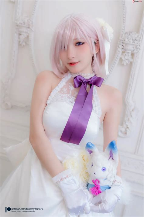 SleeppyLee1 (小礼好困) Cosplay Mashu Kyrielight – Fate/Grand .